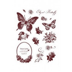 Scrapbooking - Razítka - Motýlci, květiny......