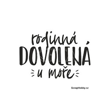 Rodinná dovolená u moře