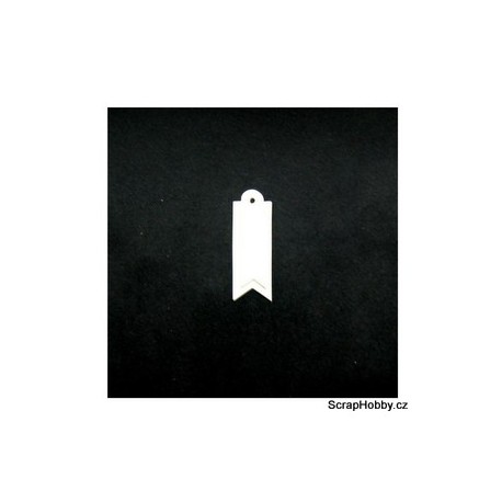 Visačky - 2v1 - 100ks - krémové