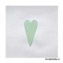 Srdíčka mentolová velká špičatá - 1 ks