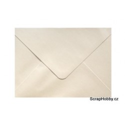 Obálky perleťové krémové I. C6