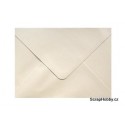 Obálky perleťové krémové I. C6