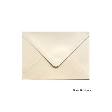 Obálky perleťové krémové II. C6