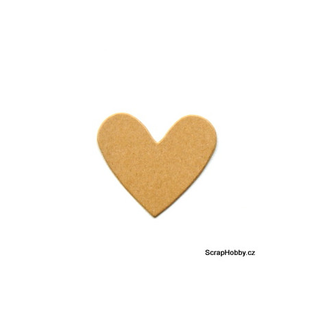 Srdíčka recyklovaná - D - 50 ks