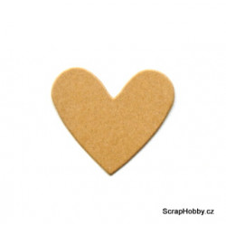 Srdíčka recyklovaná - D - 100 ks