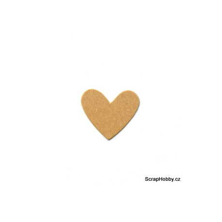 Srdíčka recyklovaná - E - 50 ks