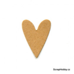 Srdíčka recyklovaná - F - 100 ks