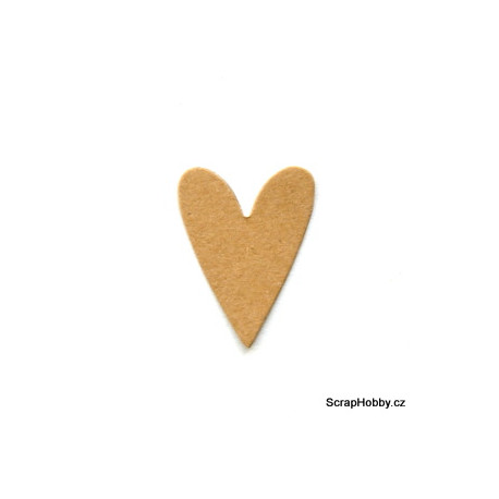 Srdíčka recyklovaná - F - 100 ks