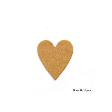 Srdíčka recyklovaná - H - 100 ks