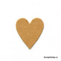 Srdíčka recyklovaná - H - 100 ks