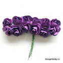 Kytičky fialové - sada 12 ks.