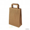 Papírová taška hnědá 22x10x28cm