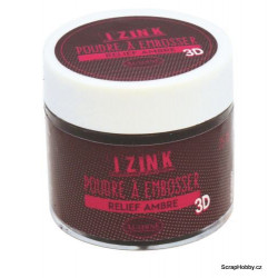 Embosovací prášek - hnědá