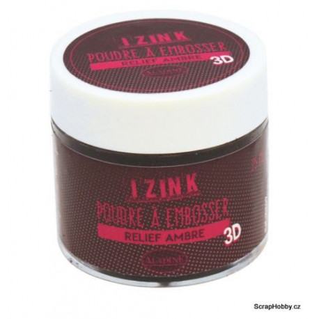 Embosovací prášek - hnědá