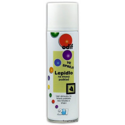 Lepidlo ve spreji - 250ml - na tmavý podklad