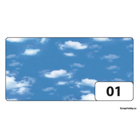 Mraky - Poloprůhledné listy