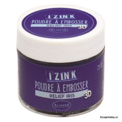 Embosovací prášek - modrý