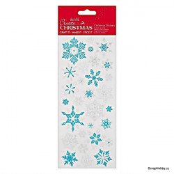 Sada samolepek - Sněhové vločky