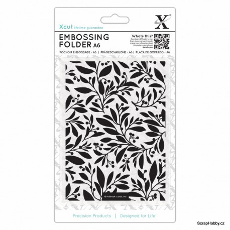 Embosovací kapsa - Listy s bobulemi