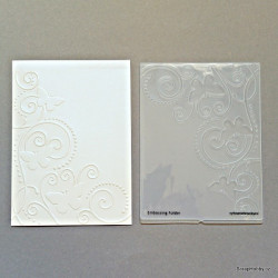 Motýl s ornamenty - Embosovací kapsa