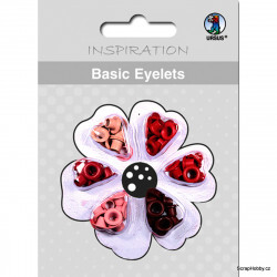 Průchodky červené - 60 ks