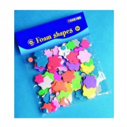 Scrapbooking - pěnové kytičky