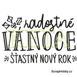 Radostné Vánoce, šťastný nový rok