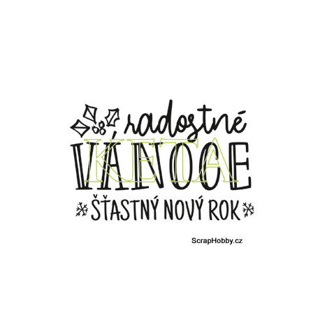 Radostné Vánoce, šťastný nový rok