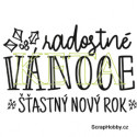 Radostné Vánoce, šťastný nový rok