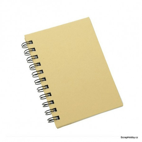Blok s kroužkovou vazbou A6 s tečkami