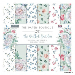 The Walled Garden - Sada jednostranných papírů - 20 x 20 cm