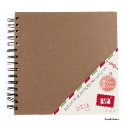 Album čtvercové 30 x 30 cm - kraft