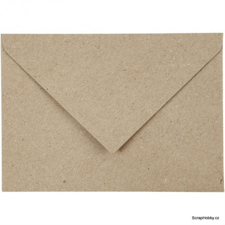 Obálky kraft - C6