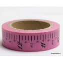 Metr růžový - 10m x 1,5cm