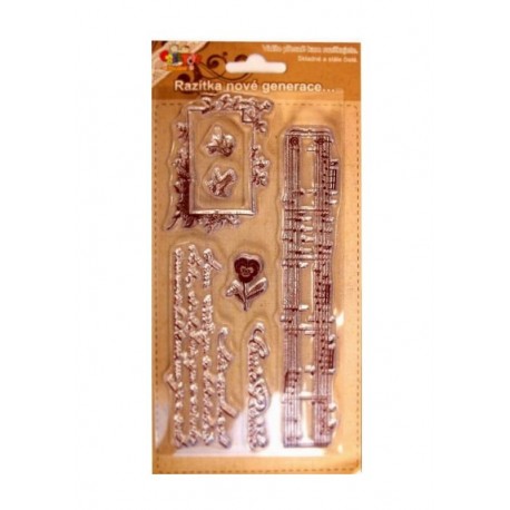 Scrapbooking - Razítka - Noty.....