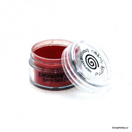 Prášek na embosing - Cosmic Shimmer - Berry Red