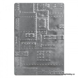 Embosovací kapsa - Ocelové záplaty