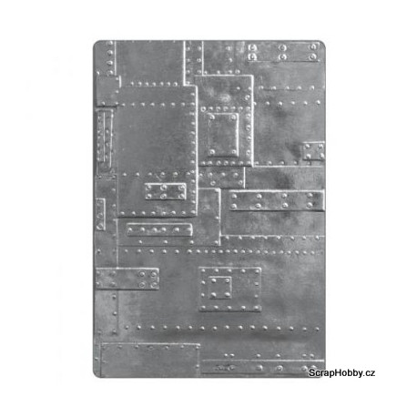 Embosovací kapsa - Ocelové záplaty