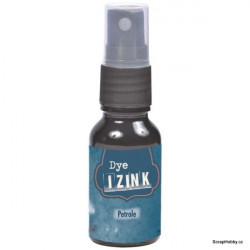 Inkoust ve spreji IZINK DYE, petrole, petrolejová modrá