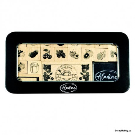 Dárková dřevěná razítka - domácí marmeláda