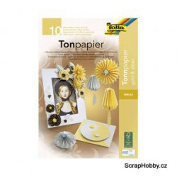 Zlatý a stříbrný blok