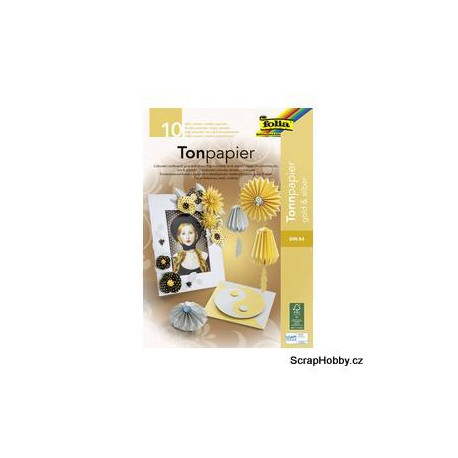 Zlatý a stříbrný blok