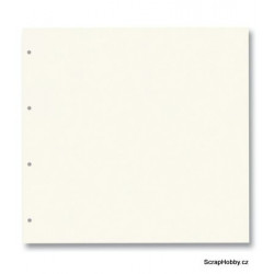 Fotokarton 300 g/m2 k deskám fotoalba - perlová bílá