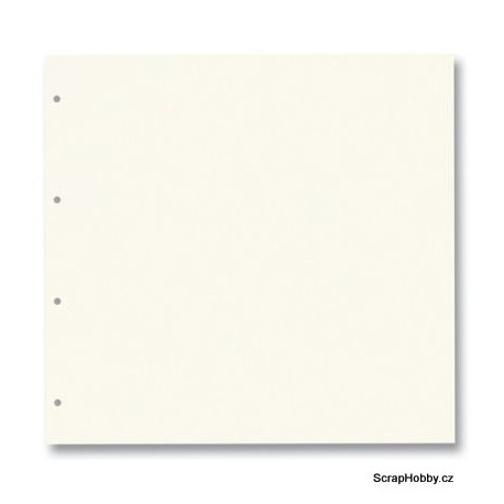 Fotokarton 300 g/m2 k deskám fotoalba - perlová bílá