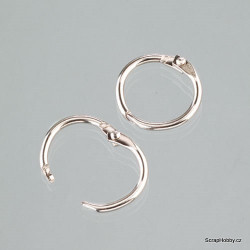 Knihařské kroužky 20/25mm - 4 ks