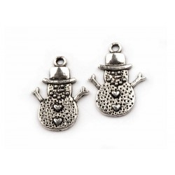 Scrapbooking - Sněhulák - platina