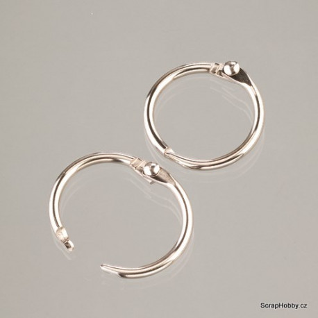 Knihařské kroužky 25/30mm - 4 ks